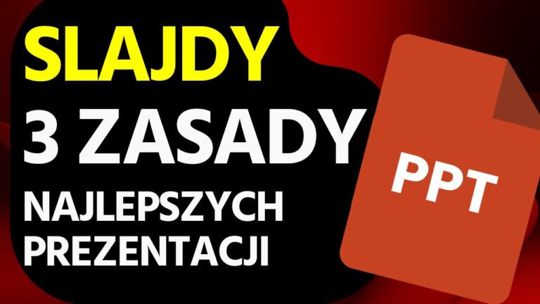 Jak pracować ze slajdami w prezentacji – 3 proste zasady