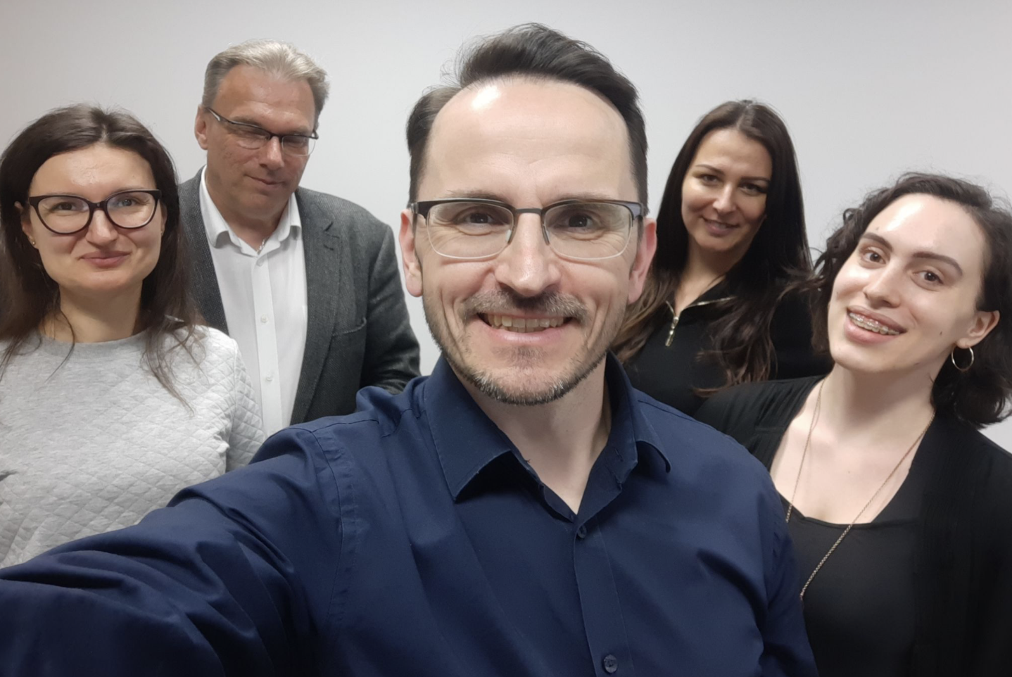 Uczestnicy szkolenia z wystąpień publicznych w Warszawie
